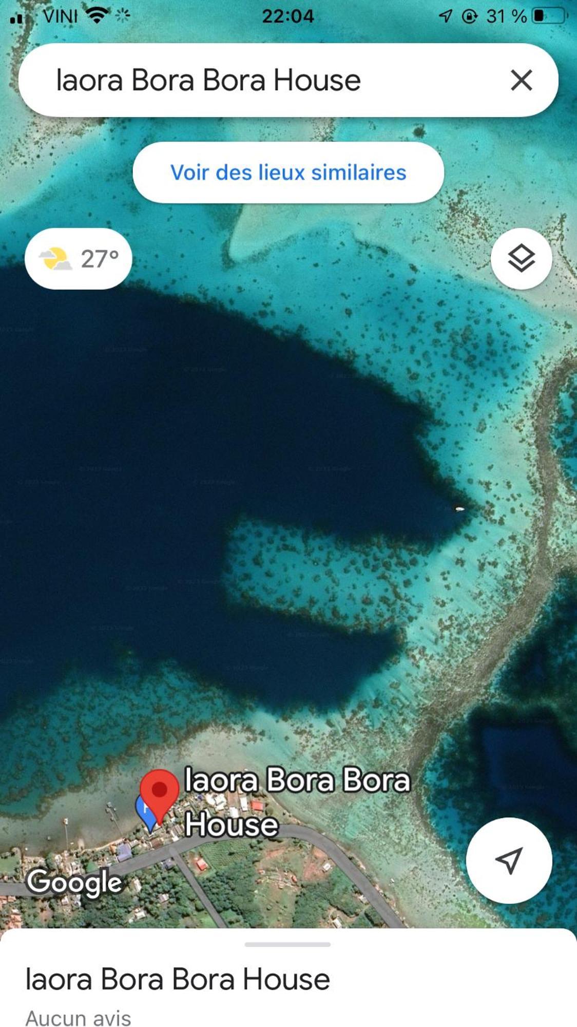 Ferienwohnung Iaora Borabora House Puhia Bora Bora Exterior foto
