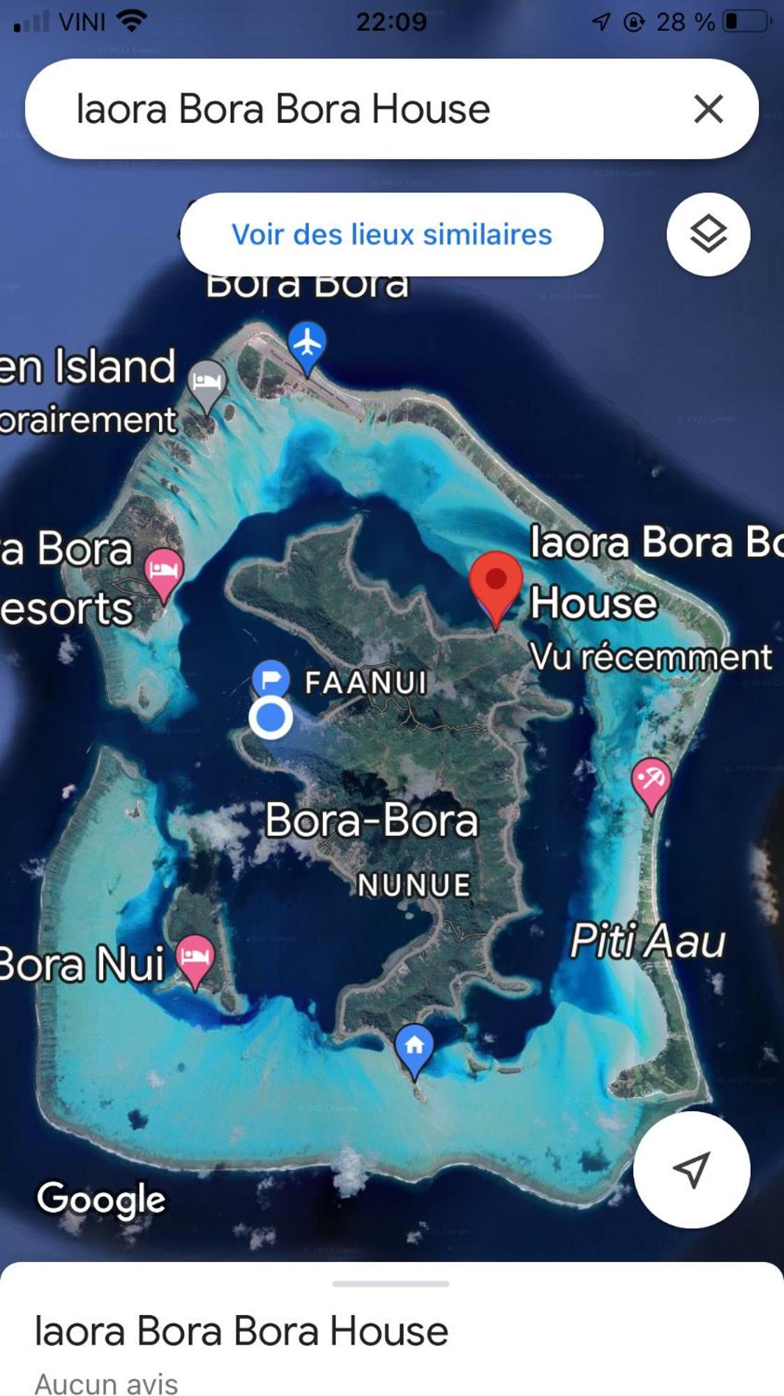 Ferienwohnung Iaora Borabora House Puhia Bora Bora Exterior foto